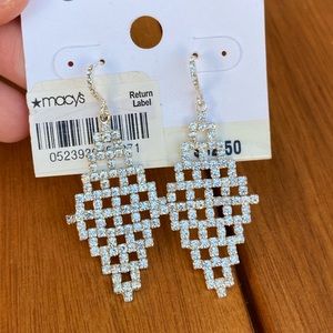 NWT Charter Club Strikezone Earrings
